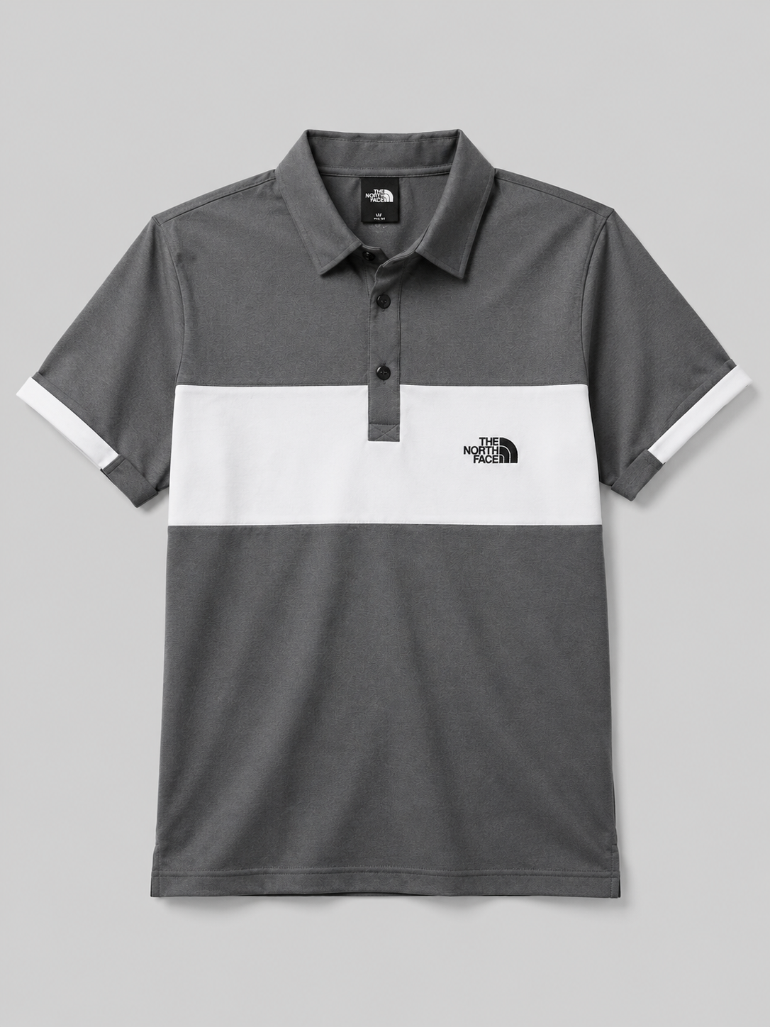 Gray & White Polo
